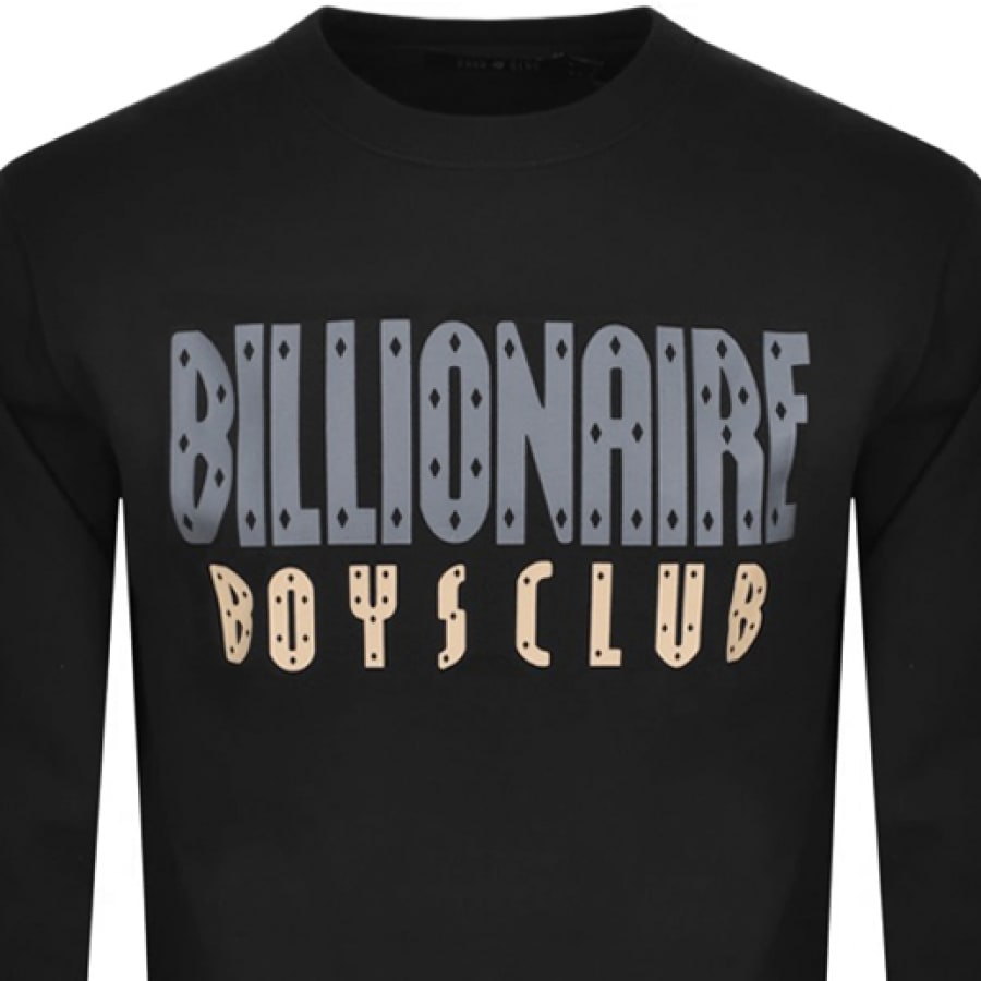Alternative Image for ProductBillionaire Boys Club Logo Sweatshirt Black2